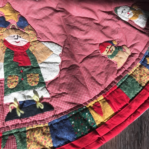 American Pacific quilted tree skirt - Picture 3 of 9